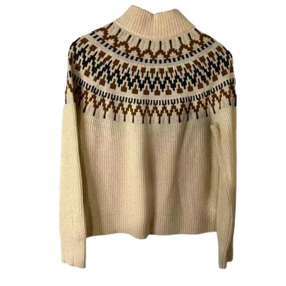 New! J.Crew Fair Isle Sweater Sz S - Picture 1 of 6